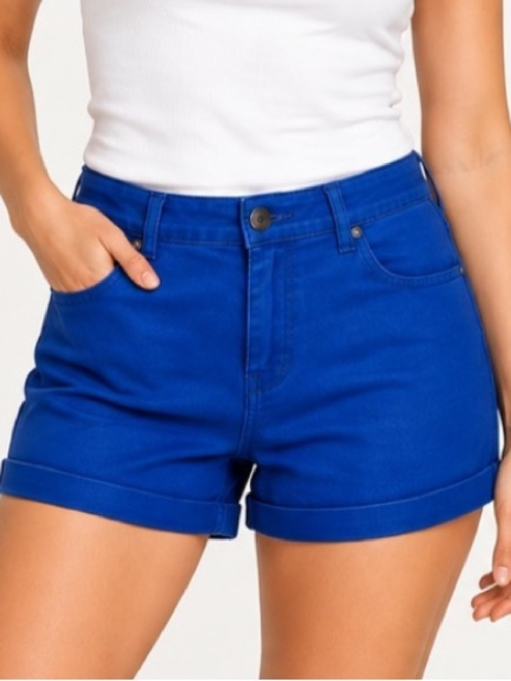 Signature Studio Blue Denim‎ Shorts